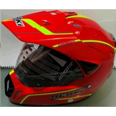 Шлем кроссовый mod:NENKI MX-310 Червоний VDK