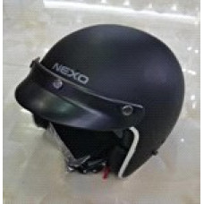 Шлем открытый с козырьком, size:L FGN Чорний